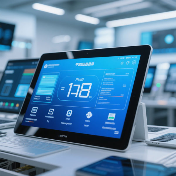 Flat panel display and intelligent automation
