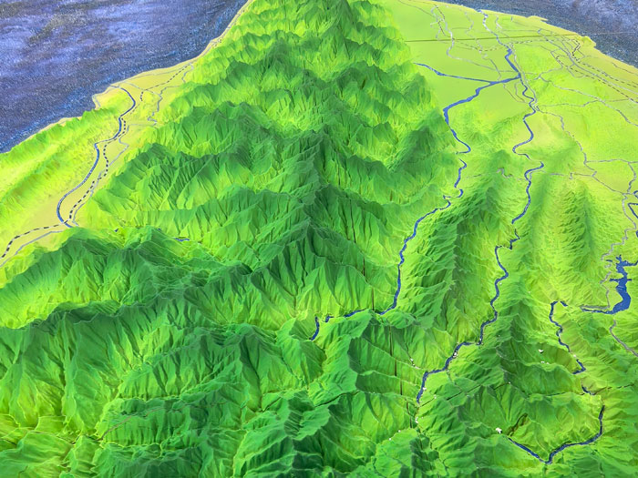 3D打印地形沙盘